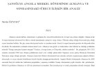 ŞANSÖLYE ANGELA MERKEL DÖNEMİNDE ALMANYA VE SONRASINDAKİ SÜRECE İLİŞKİN BİR ANALİZ